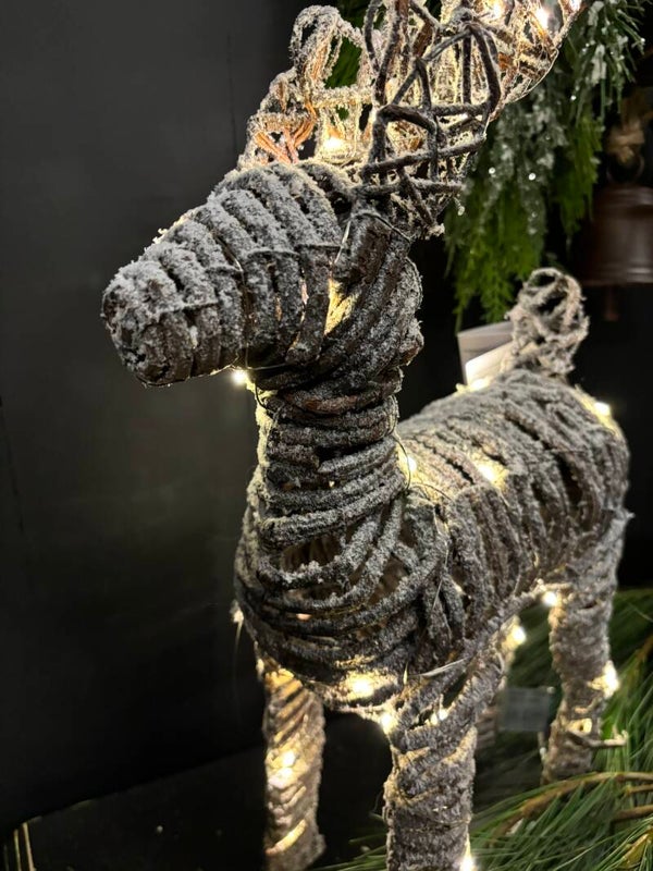 Hert rotan met led verlichting
