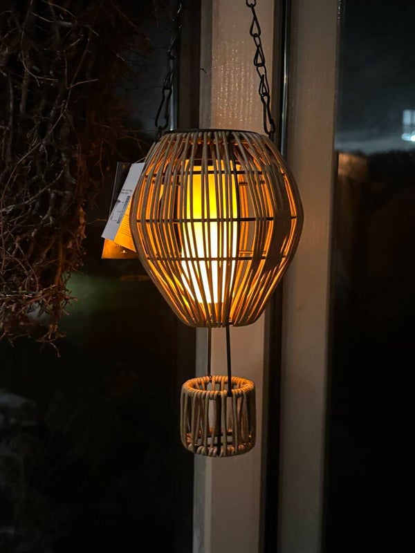 Solar balon lampen.
