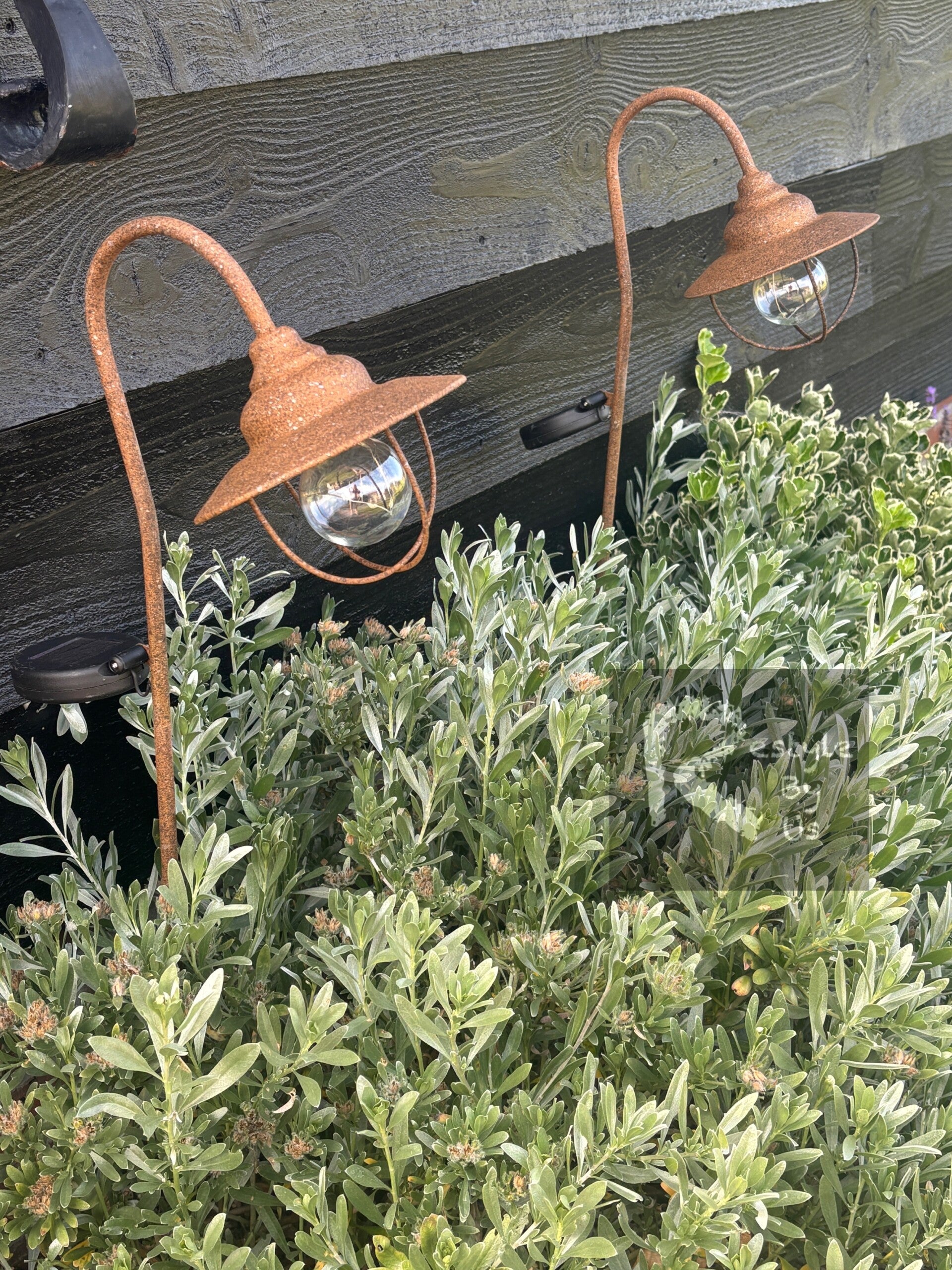 LED Solar Tuinlamp Roest – 90 cm