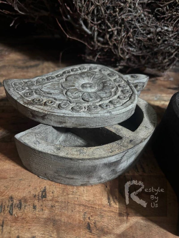 kruiden bakjes uit India met draaideksel