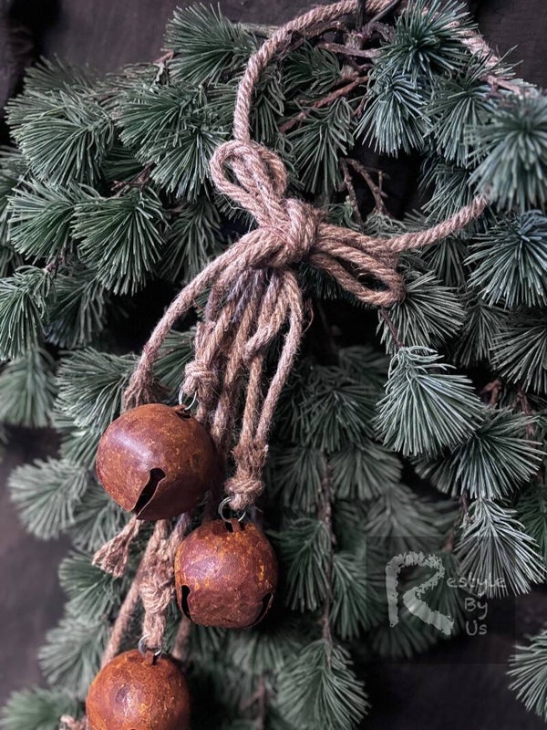 Metalen Kerstbellen Roest