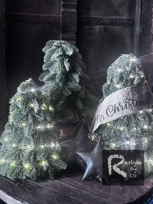 Nobilis kerstboompje met LED-verlichting 42cm Brynxz