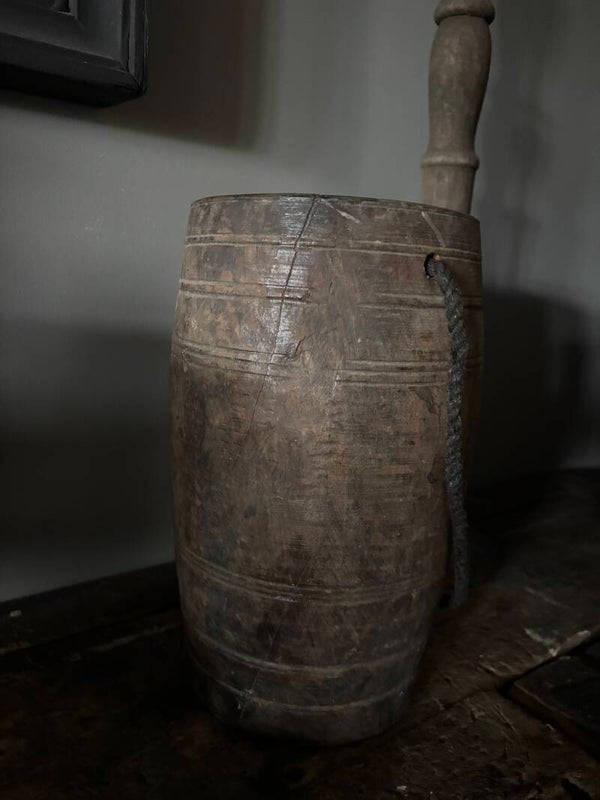 Nepalese Houten Vaas Y