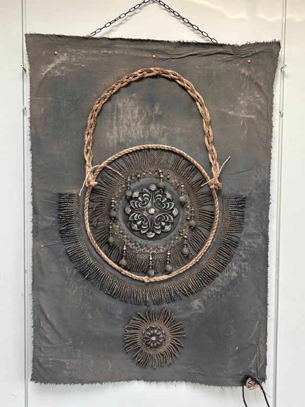 Handgemaakt Wanddoek Ornament SAN7