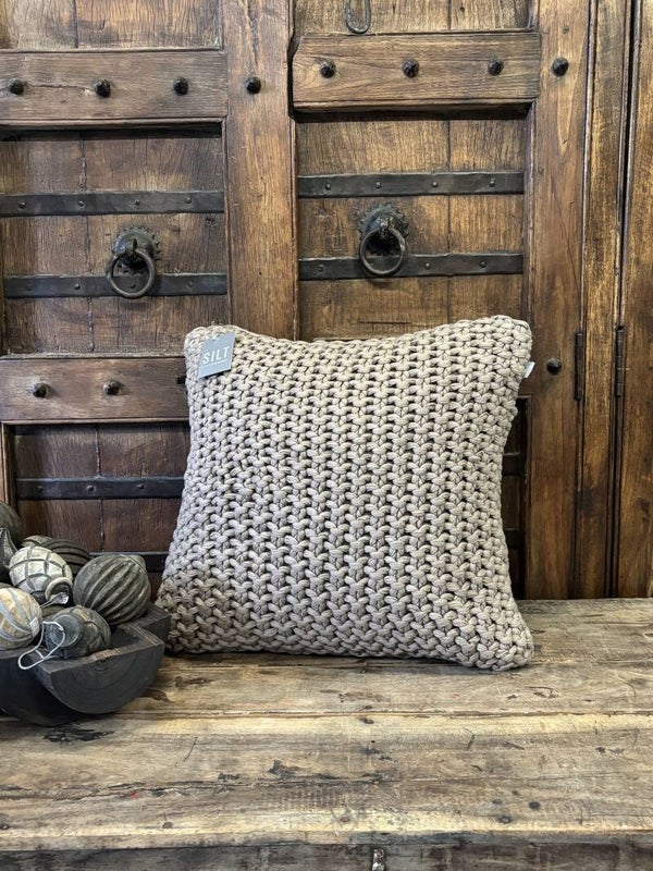 Kussen Bilbao "Dark Beige"