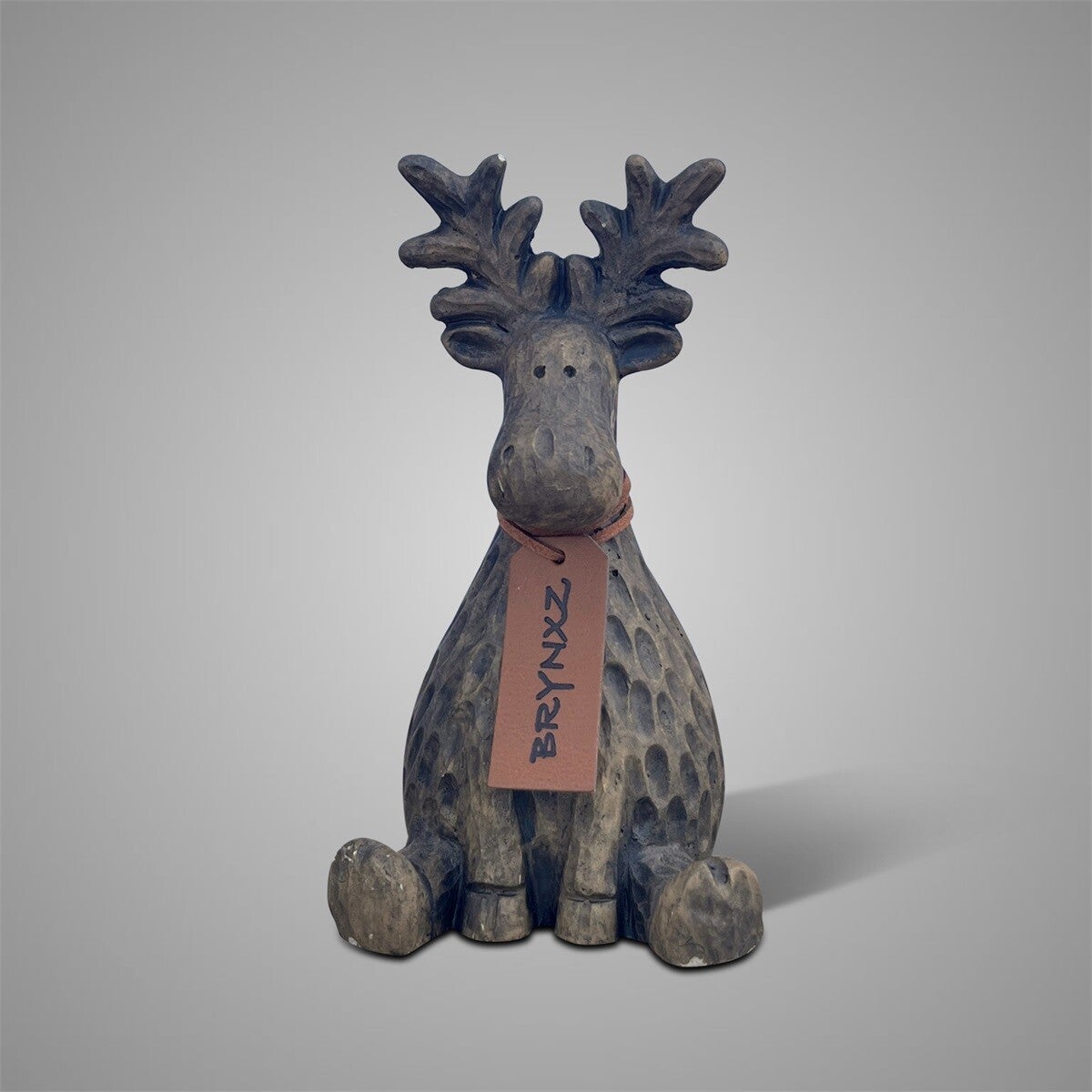 Sitting Rudolph Himself Majestic Brown M D.11 H.19