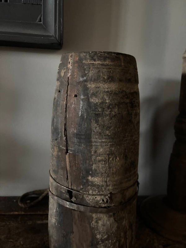 Nepalese Houten Vaas D