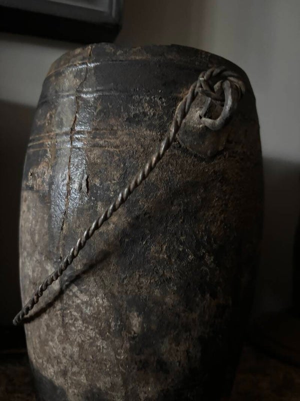 Nepalese Houten Vaas F