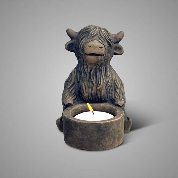 Tealightcup Scotty Majestic Brown L D.17 H.16