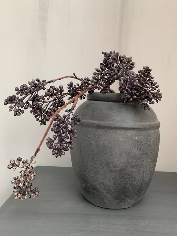 Pot Bari "load grey" 20 cm