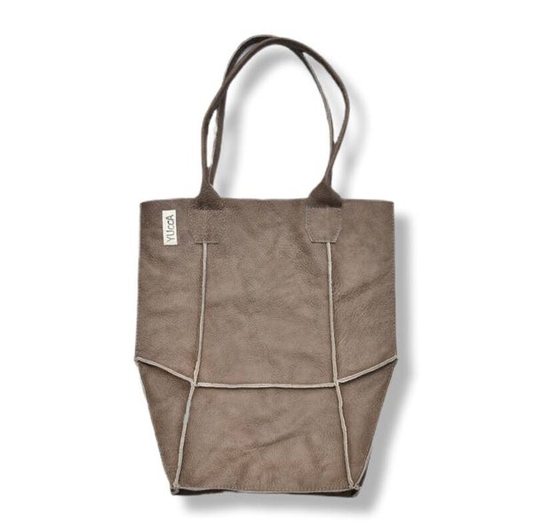 Shopper Line M/ Bruin grijs