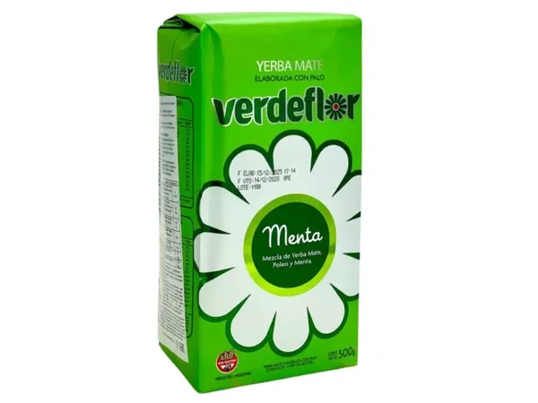 YERBA MATE VERDEFLOR MENTA 500GR