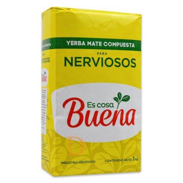 YERBA MATE ES COSA BUENA PARA NERVIOSOS 1KG