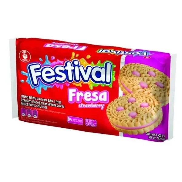 GALLETA FESTIVAL FRESA