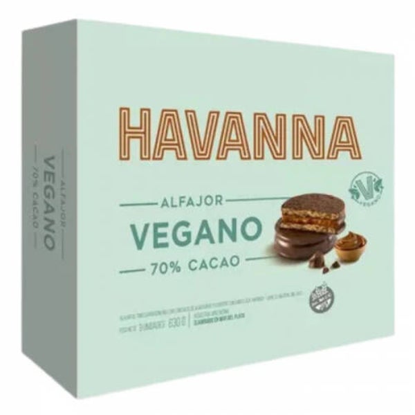 ALFAJORES HAVANNA VEGANO 4 UNIDADES