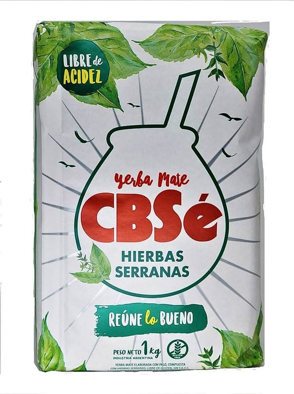 YERBA MATE CBSÉ HIERBAS SERRANAS 1K