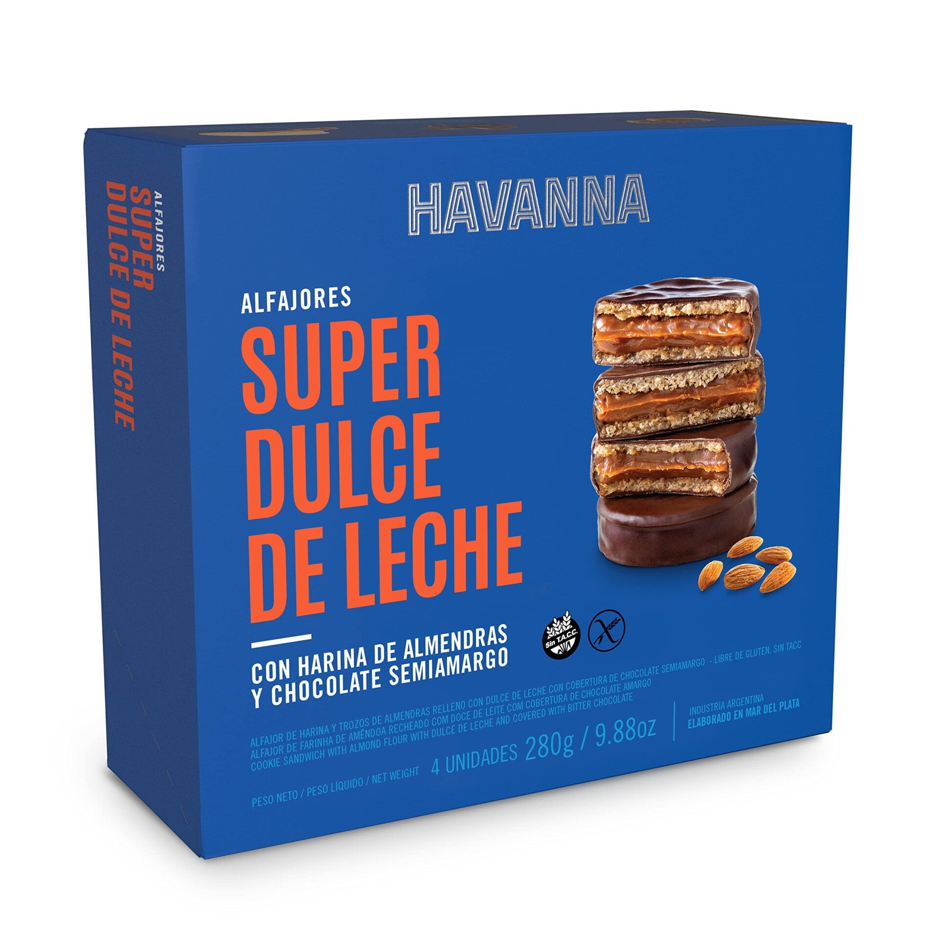 ALFAJORES HAVANNA SUPER DULCE 4 UNIDADES