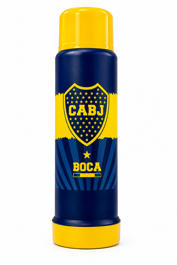 TERMO PARA MATE FUTBOL BOCA JUNIOR