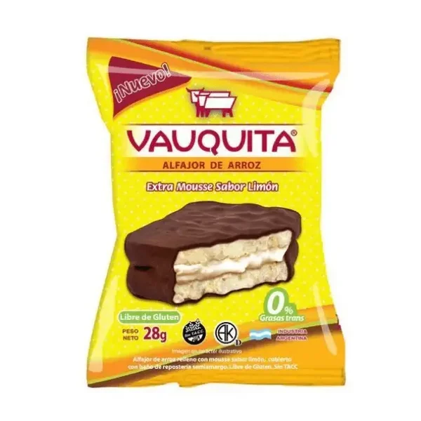 ALFAJOR VAUQUITA LIMÓN