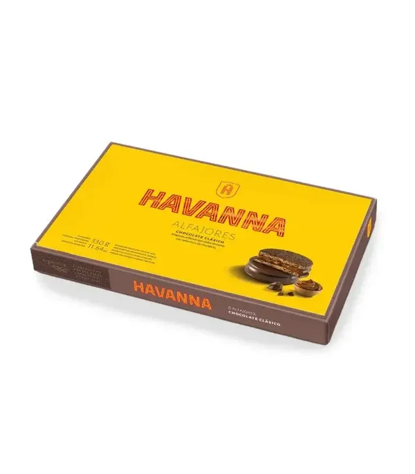 ALFAJORES HAVANNA CHOCOLATE CLÁSICO 6 UNIDADES