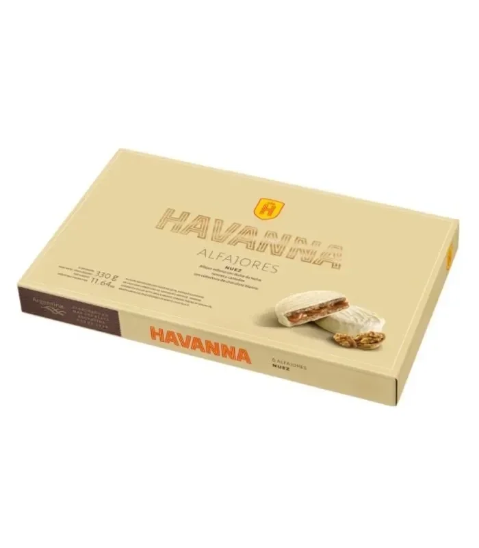ALFAJORES HAVANNA NUEZ 6 UNIDADES