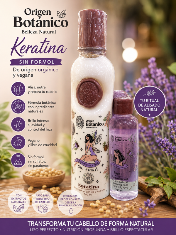 ORIGEN BOTÁNICO KERATINA 250ML