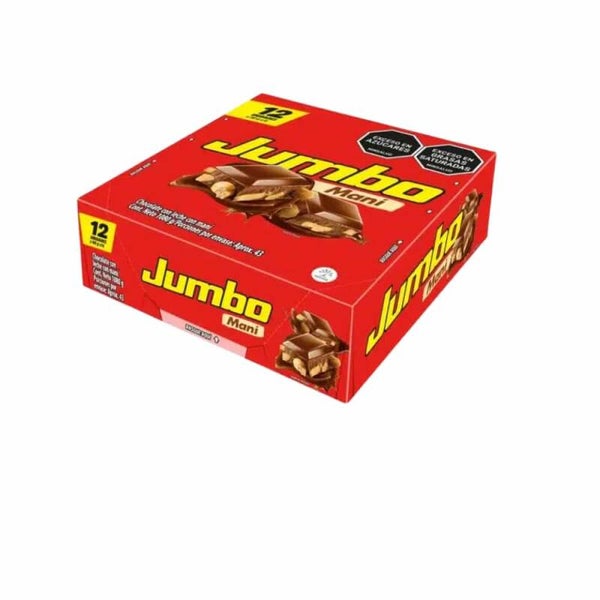 CHOCOLATINA JUMBO CAJA 12 UNIDADES