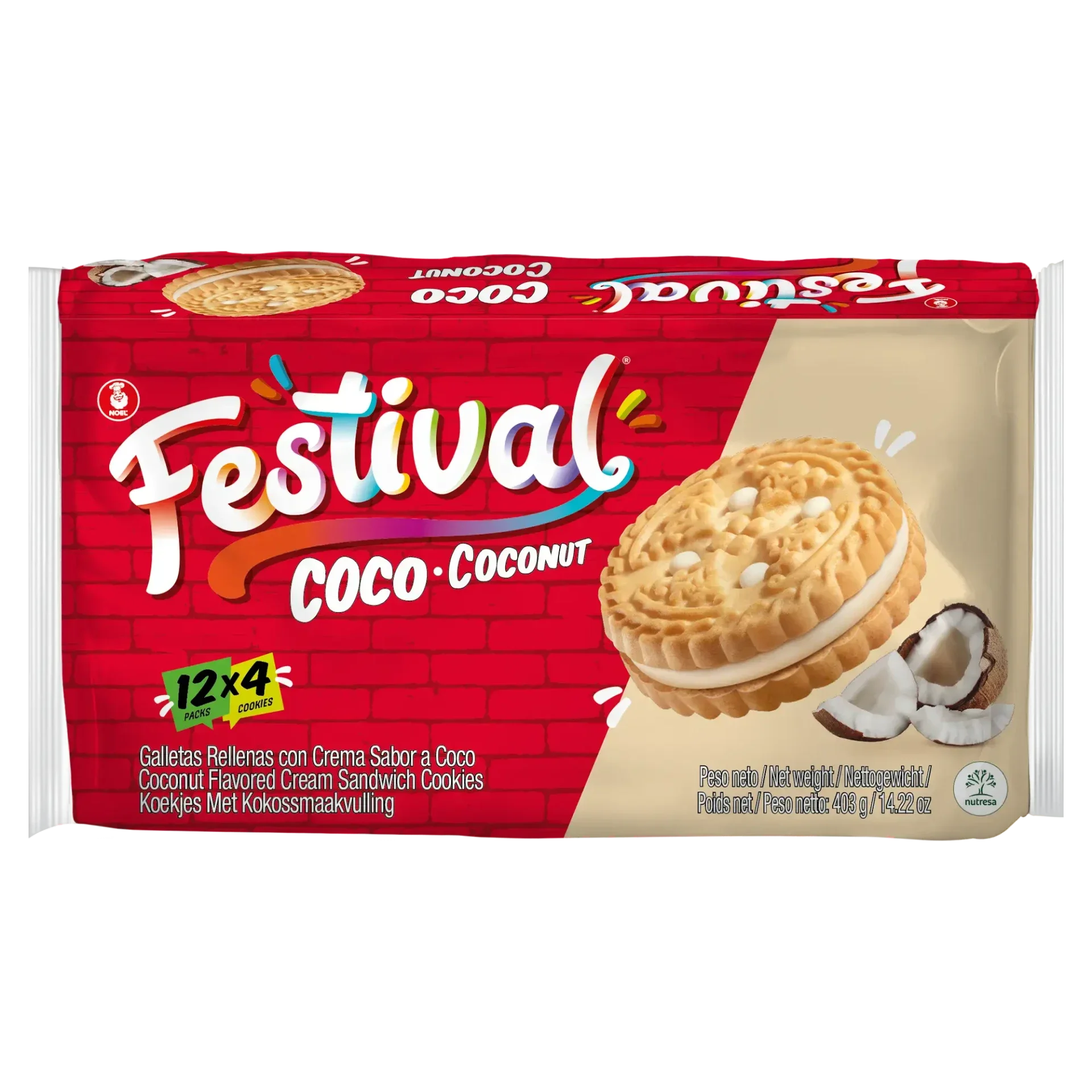 GALLETA FESTIVAL COCO