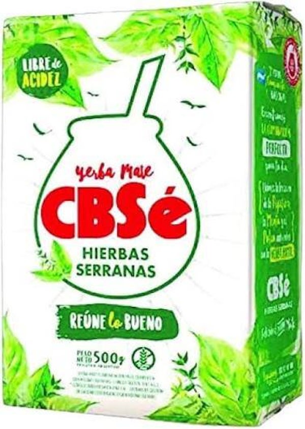 YERBA MATE CBSE HIERBAS SERRANAS 500GR