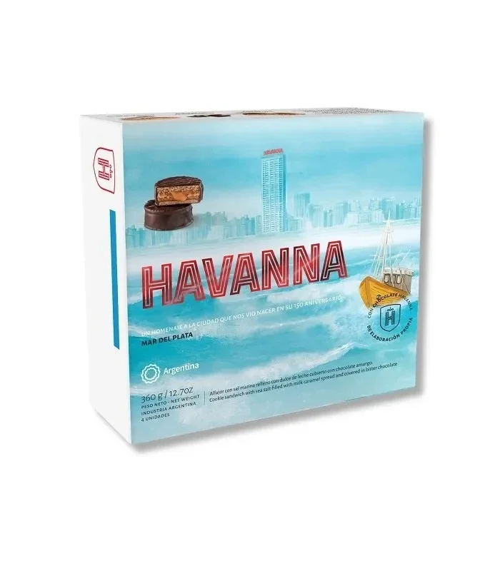 ALFAJORES HAVANNA MAR DE PLATA 4 UNIDADES
