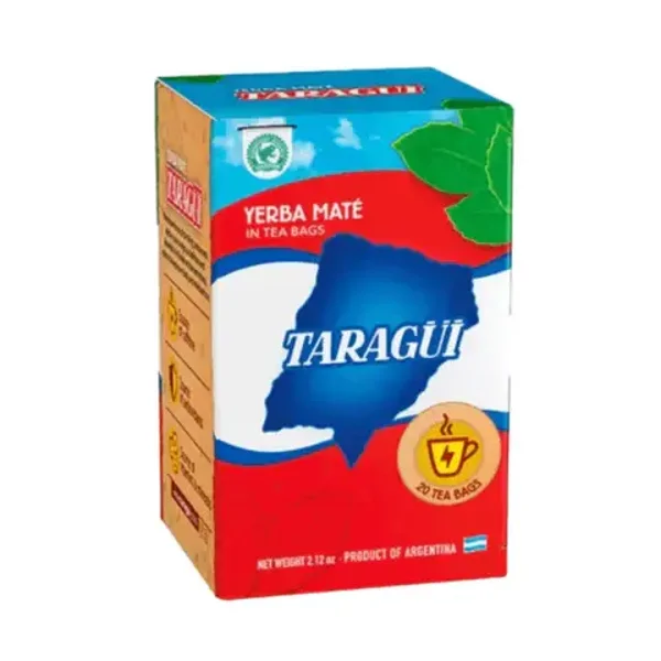 MATE COCIDO TARAGUI 20 SAQUITOS