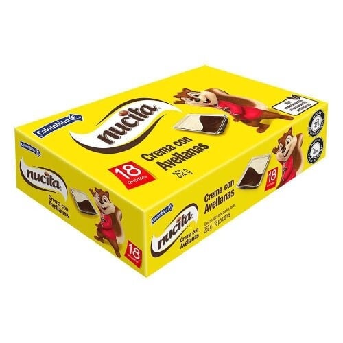 NUCITA CAJA 12 UNIDAD