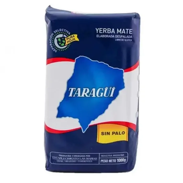 YERBA MATE TARAGÜI DESPALADA 500 GR