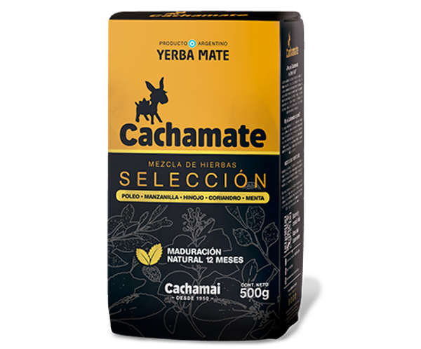 YERBA MATE CACHAMATE SELECCIÓN 500GR