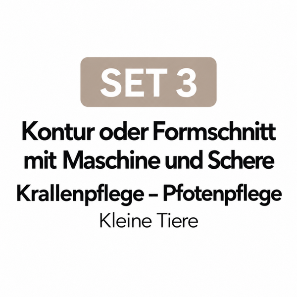 SET 3 für kleine Tiere