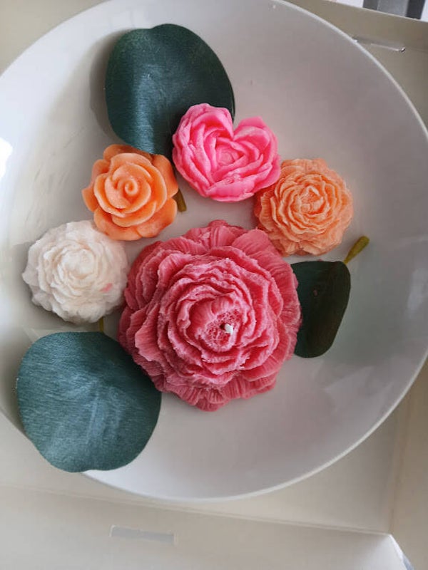 Assiette Florale