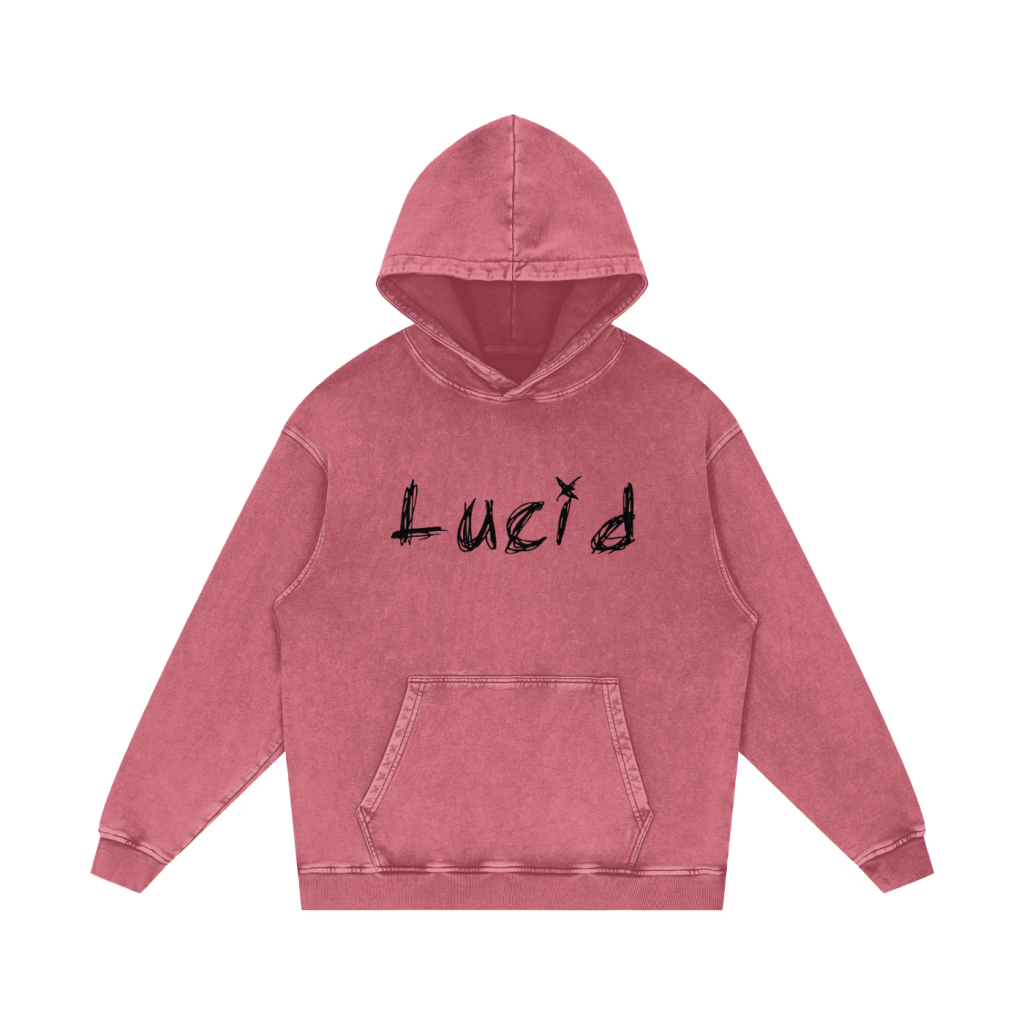acid wash oversize hoodie