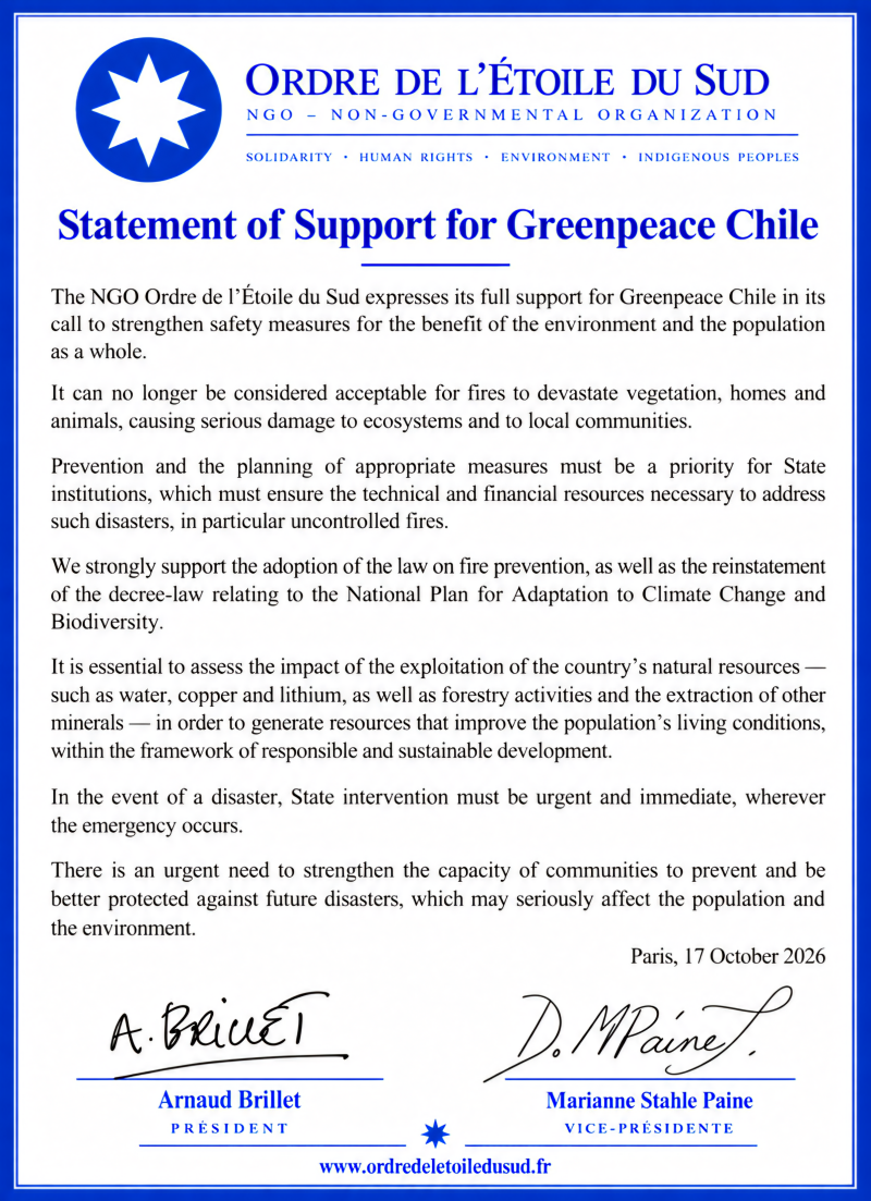 Estrella del Sur Greenpeace
