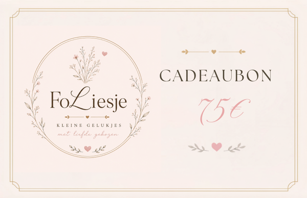 Cadeaubon 75€