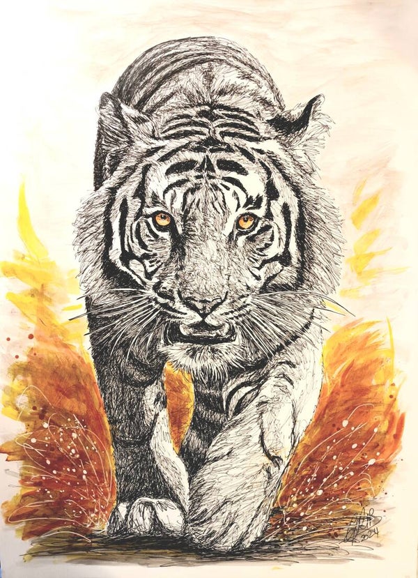 Al Rajah - Impression d'Art Numérotée - Papier ou Toile