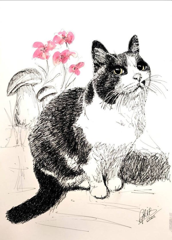 Char européen  - Impression d'Art Numérotée