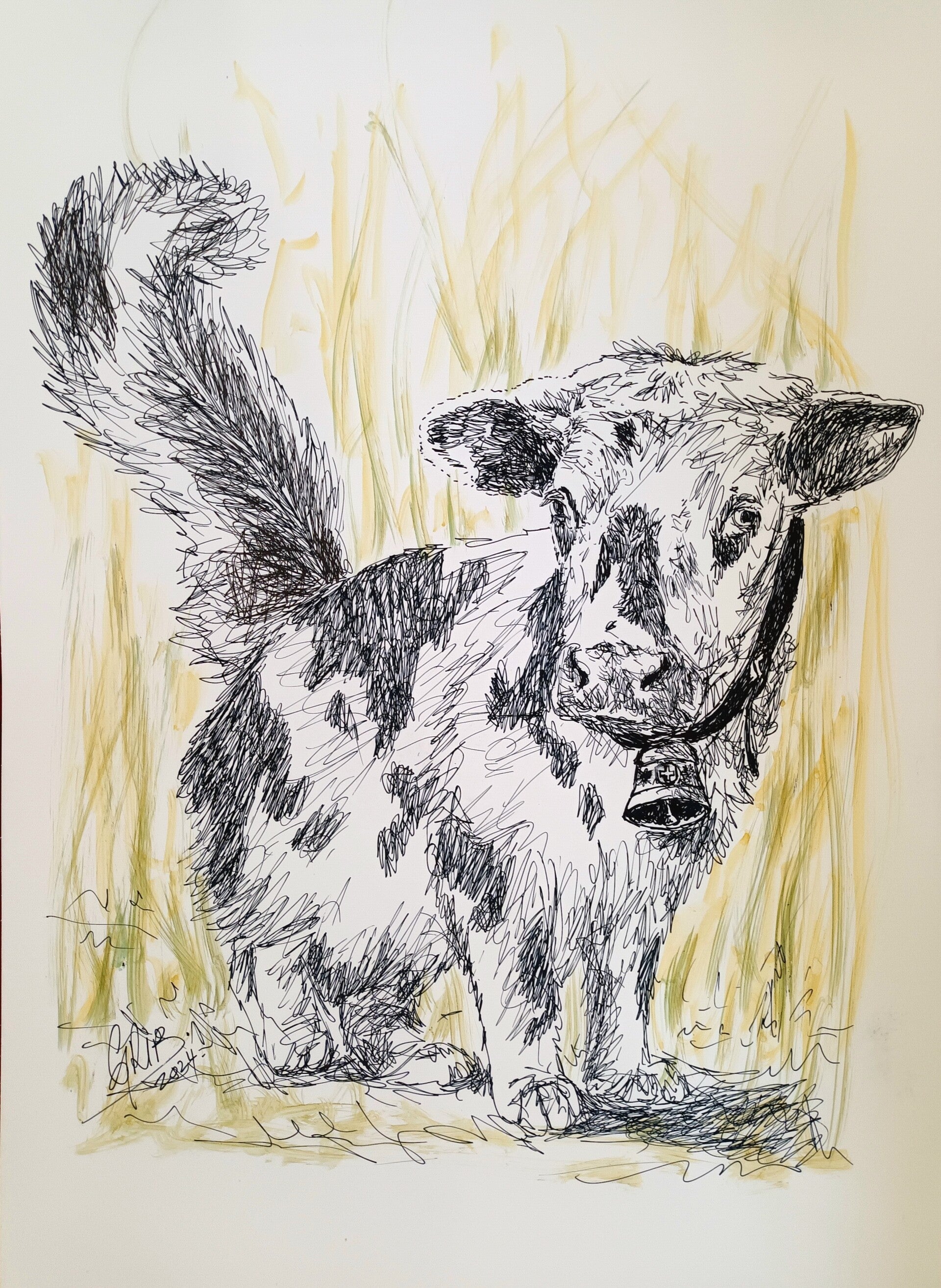 Chavache Alors !  Oeuvre originale ou Impression d'Art Numérotée