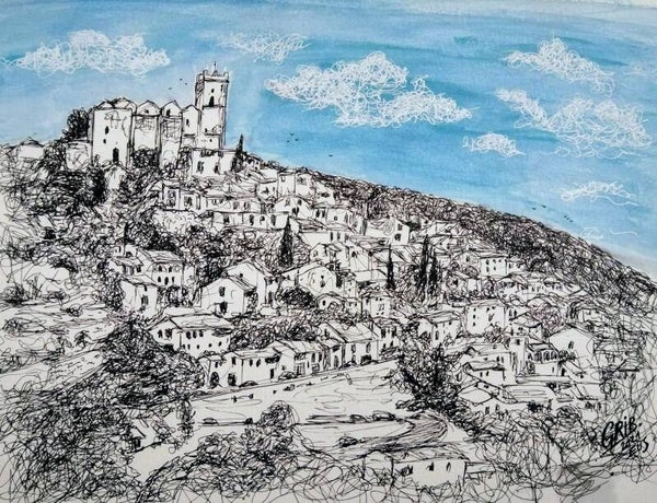 Eus (66) - Impression d'Art Numérotée