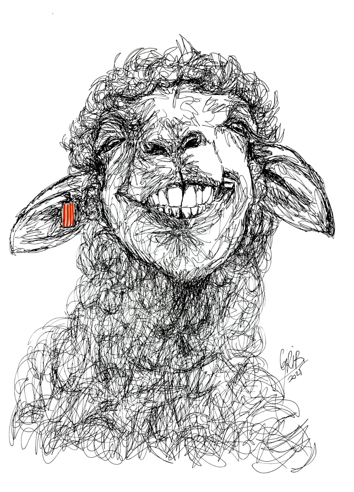 Ne dis pas de Bêêêtises - Impression d'Art Numérotée