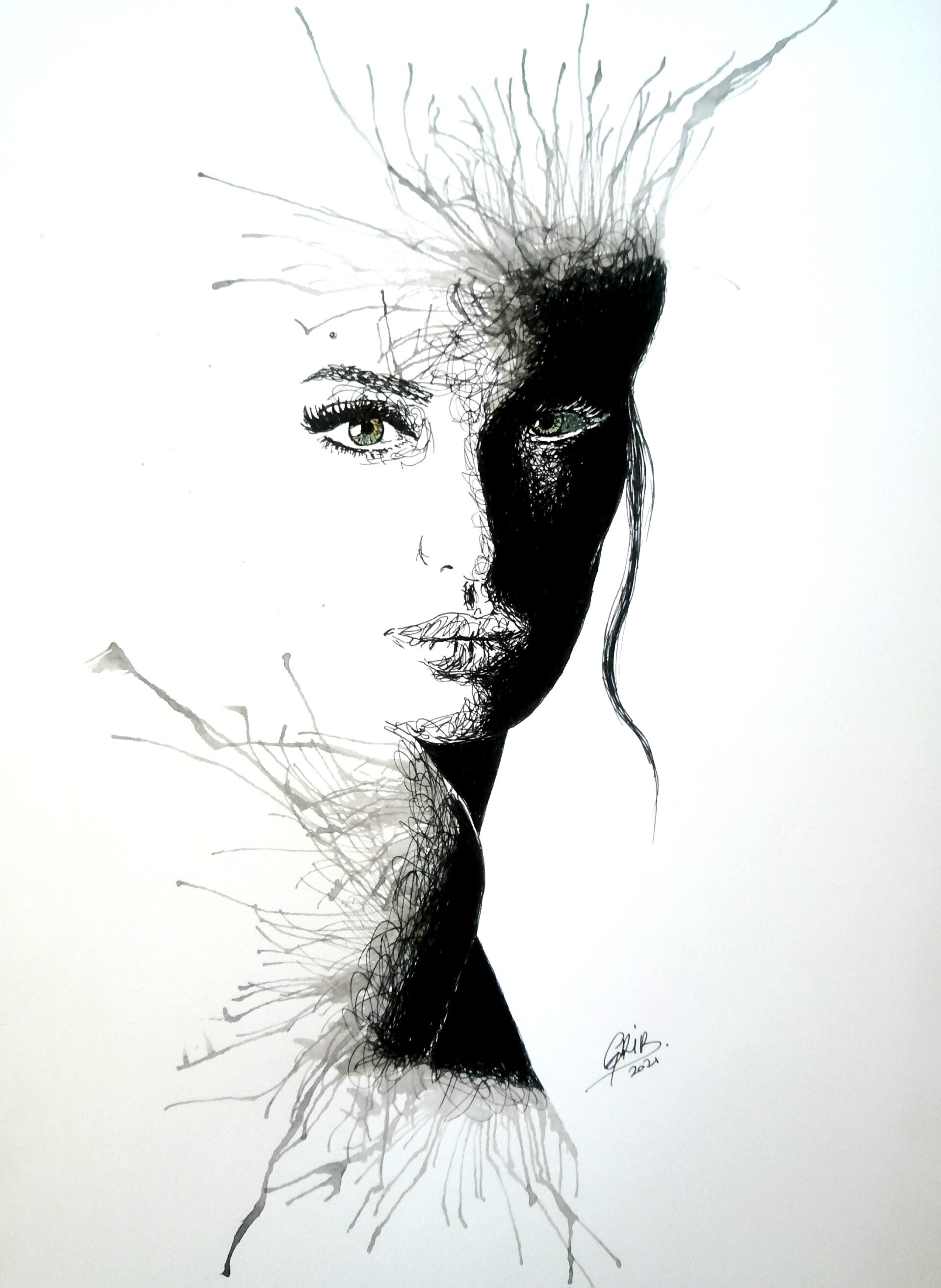 A. Jolie - Impression d'Art Numérotée