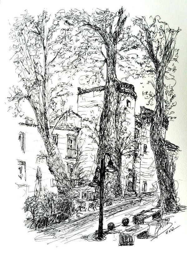 La porte de France à Céret (66) - Impression d'Art Numérotée