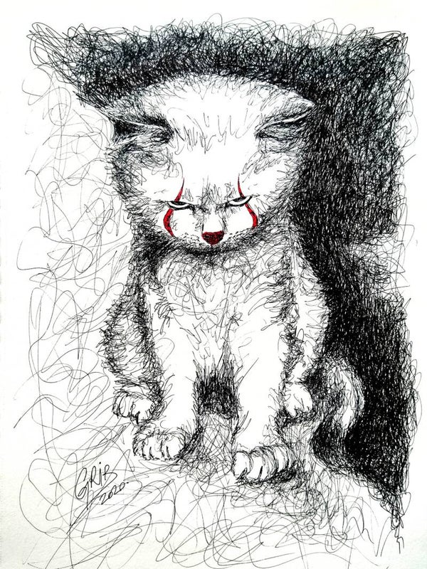 Le Ça - Oeuvre Originale ou Impression d'Art Numéroée