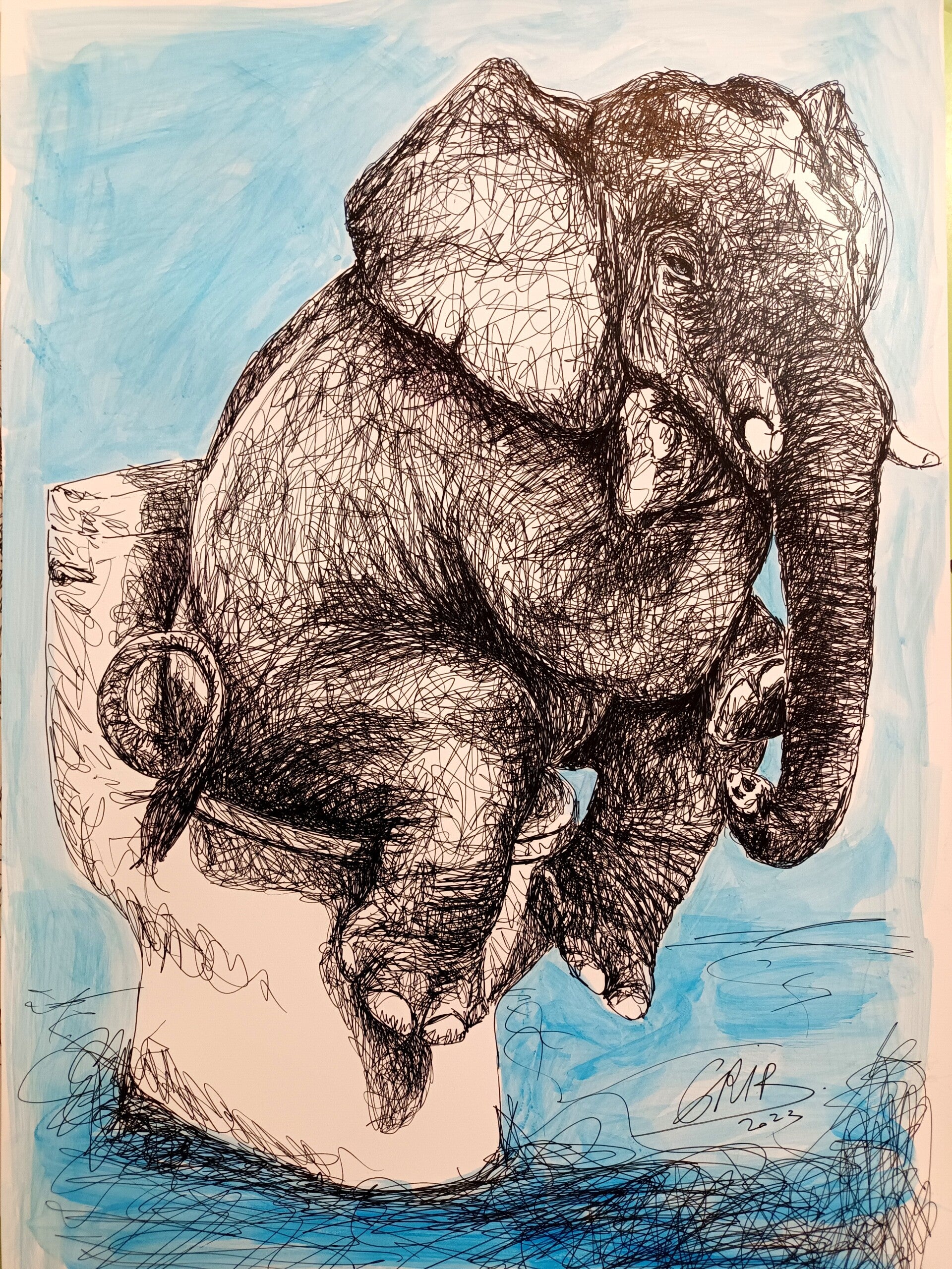 Patience - Impression d'Art Numérotée