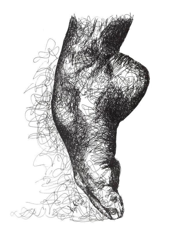 Pied de Danse - Impression d'Art Numérotée