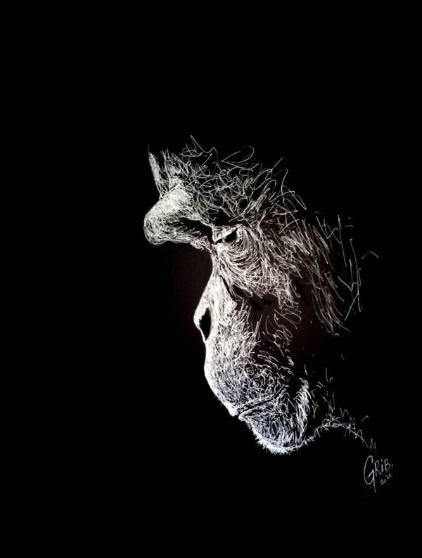 Une Pensée - Impression d'Art Numérotée - Papier ou Toile